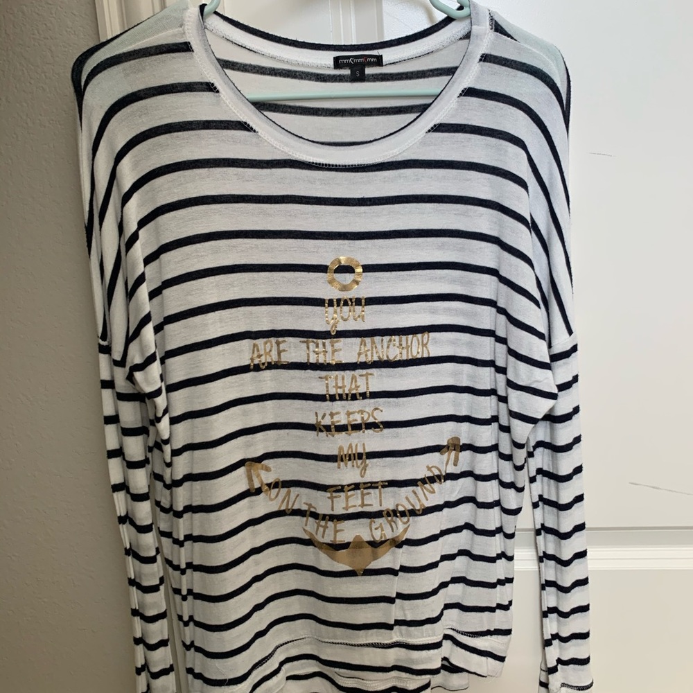 Lone sleeve shirt!